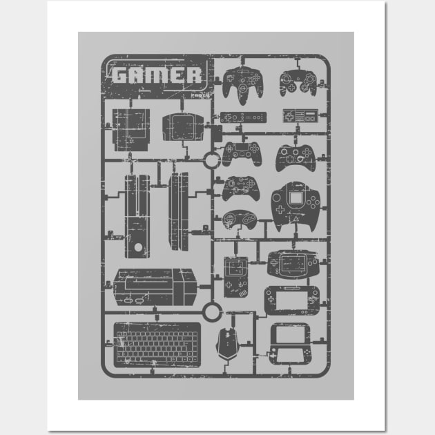 Gamer Parts Wall Art by artlahdesigns